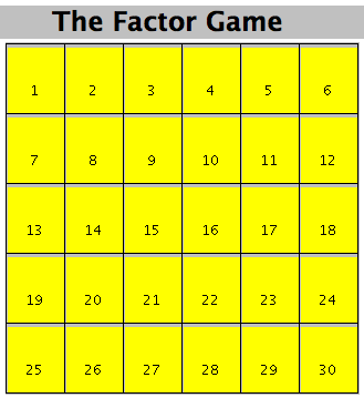 Using the Factor Game Interactive
